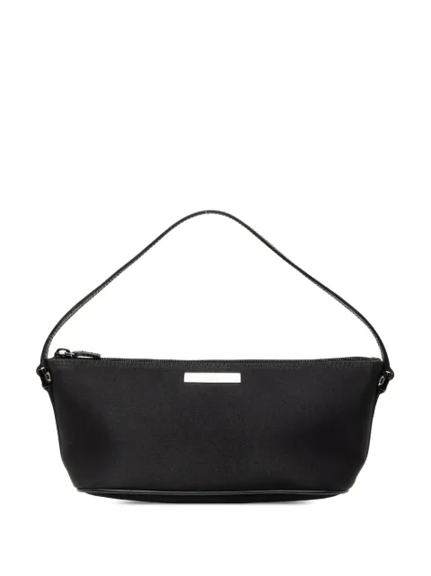 Gucci Pre-Owned 2000-2015 Nylon Boat shoulder bag Black EVE33ZS42AEXGTUY