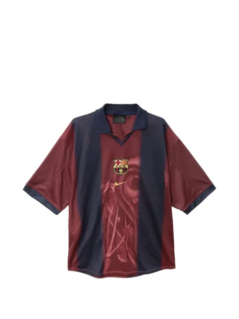 Travis Scott x Nike FC Barcelona Home Skeleton T-shirt Red TSUC86