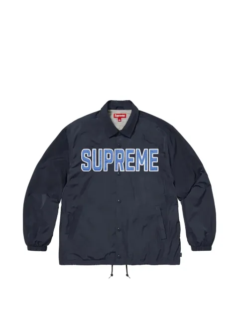 Supreme Spellout coaches jacket Blue SU27672
