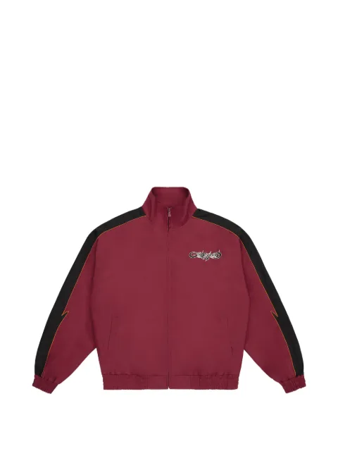 GODSPEED GT logo-patch track jacket Red GS344