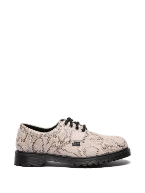 Dr. Martens x Supreme snakeskin-effect shoes Neutrals 43497020