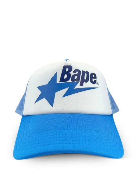 A BATHING APE® Sta mesh cap Blue 1I30180019BLUE