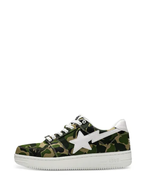 A BATHING APE® Bapesta camouflage-pattern sneakers Green 1H30191011GRN