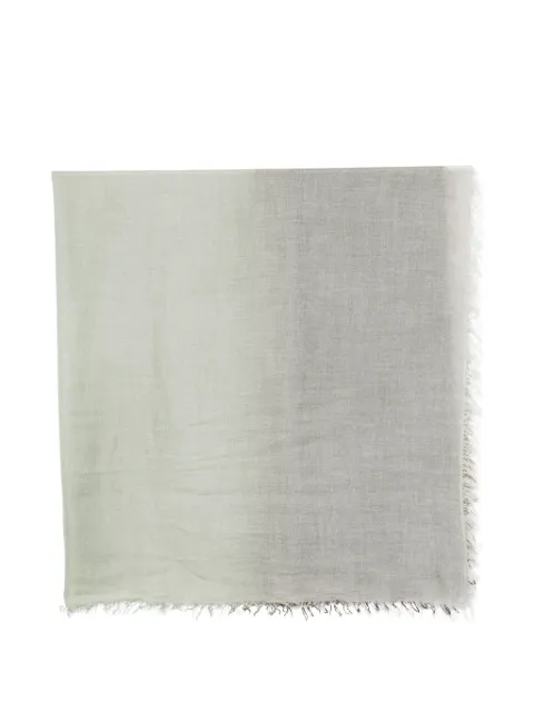 Faliero Sarti Enrichetta frayed scarf Green 0489ENRICHETTA