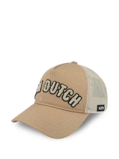 Von Dutch Buckl M logo-patch cap Brown HS2413969