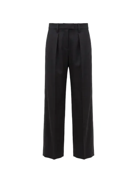 Brunello Cucinelli pleated wool trousers Black MD001P9350C101