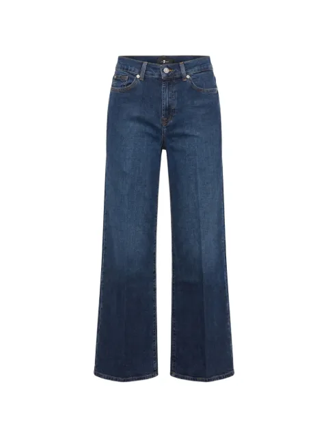 7 For All Mankind button-fastening straight-leg jeans Blue 7U8E0B86