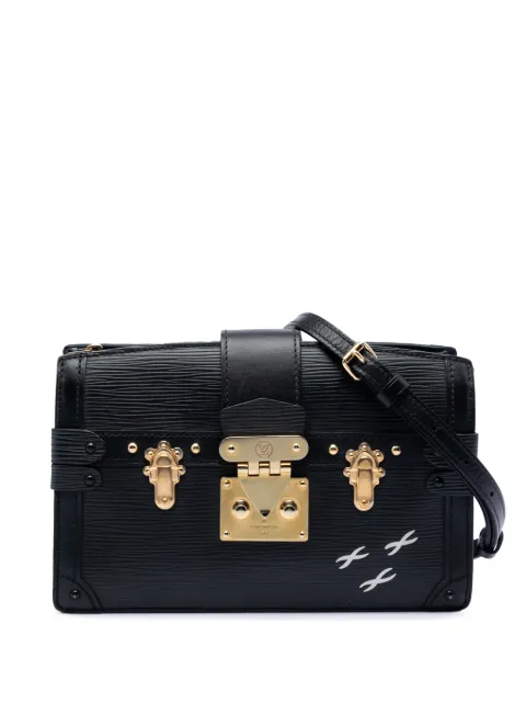 Louis Vuitton Pre-Owned 2019 Epi Trunk Clutch crossbody bag Black 9CWZ6IN5I5Q44OHM
