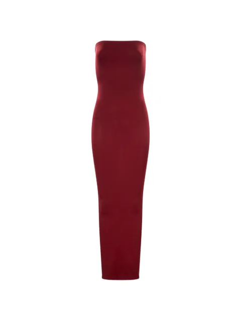 Wolford Fatal strapless slim-fit maxi dress Red 50795123265