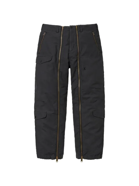 Supreme x Alpha Industries Flight cargo pants Black SU27660