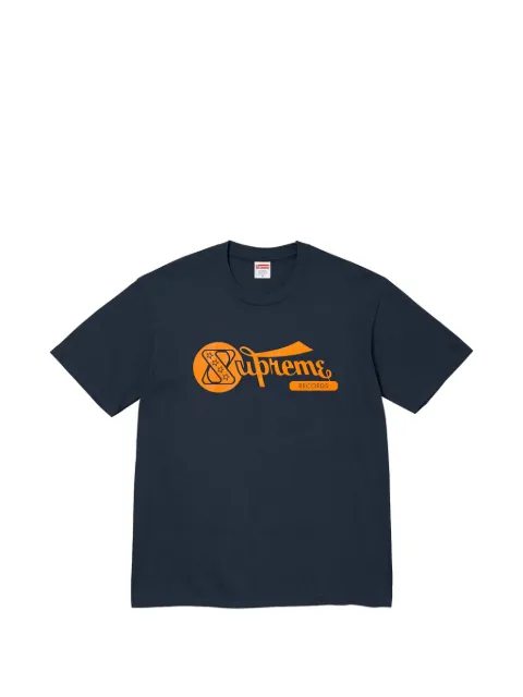 Supreme Records crew-neck T-shirt Blue SU27662