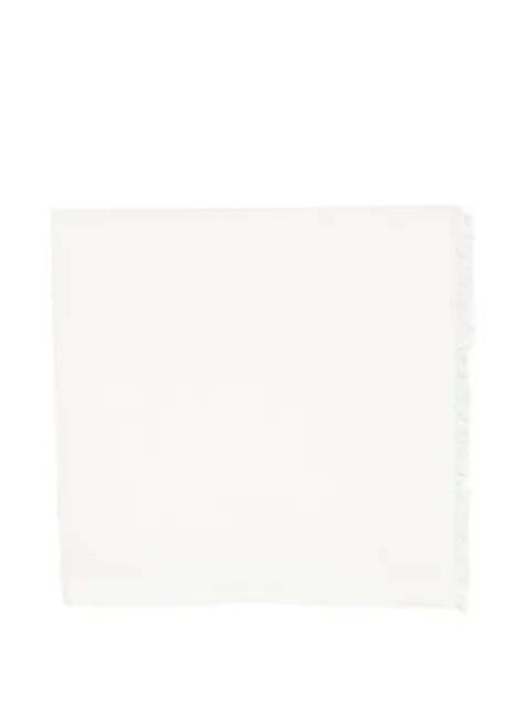Faliero Sarti Dianetta frayed scarf Neutrals 0008DIANETTA