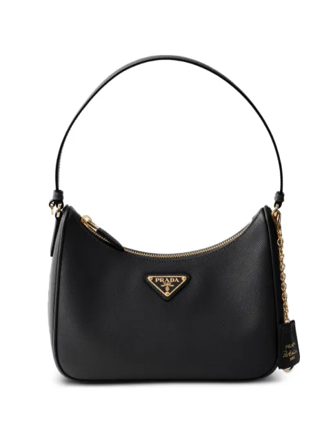 Prada Re-Edition 2005 Saffiano leather mini-bag Black 1N204TNZV