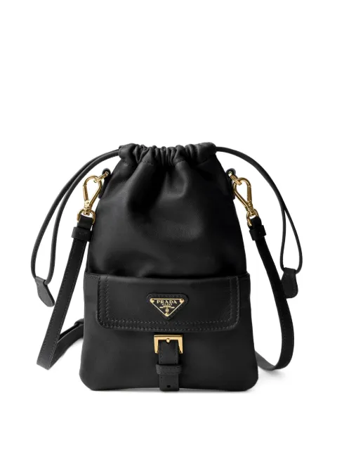 Prada nappa leather pouch Black 1MS0172G6Y