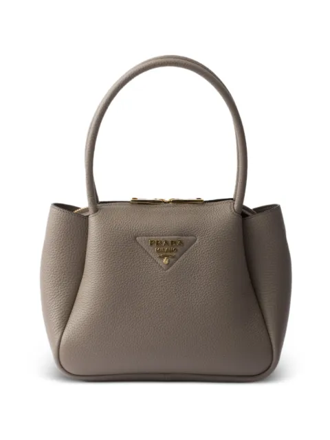 Prada small leather handbag Grey 1BC145VSNM2DKV