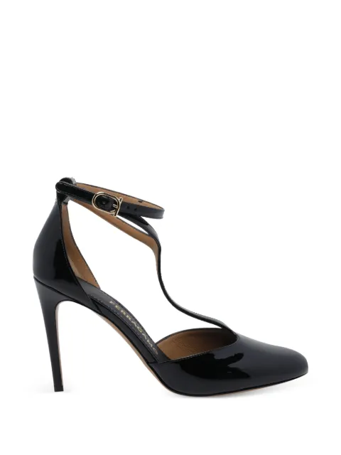Ferragamo T-strap stiletto pumps Black 795443