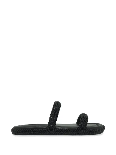 Casadei Sirio flat sandals Black 1M507B0101C298