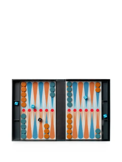 Printworks Art of Backgammon set Grey PW00757