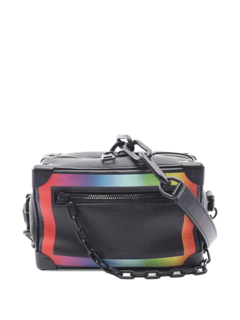 Louis Vuitton Pre-Owned 2019 Taiga Rainbow Soft Trunk crossbody bag Black ZYHM4CVIWNU4UT05
