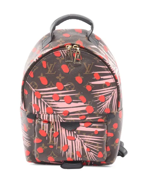 Louis Vuitton Pre-Owned 2016 Monogram Jungle Dots Palm Springs PM backpack Brown NKG469JTE2N9M1HK