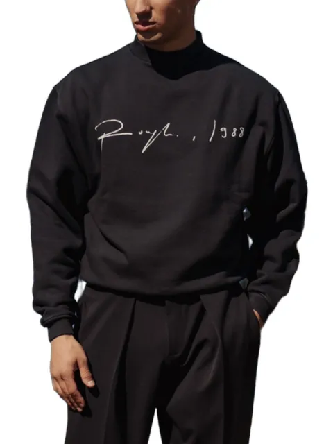 ROUGH. Signature logo-print sweatshirt Black SS26RGH029