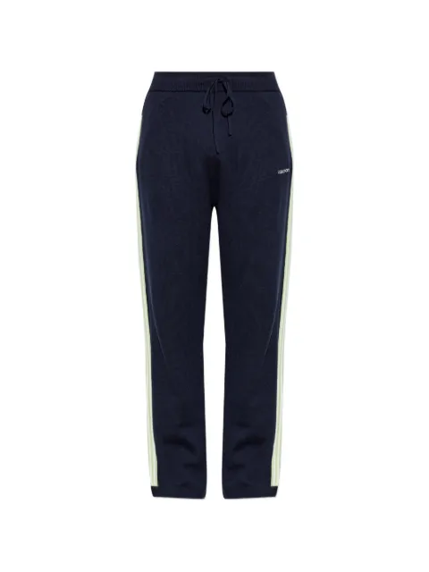 Casablanca side-stripe track pants Blue MPF26KW84701