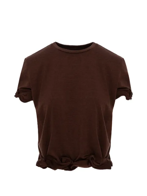 Seen Users Twombly Bloom T-shirt Brown SEEN12TOP33