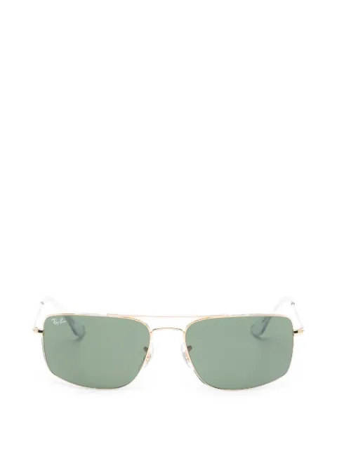 Ray-Ban Explorer 3 rectangle-frame sunglasses Gold RB3779