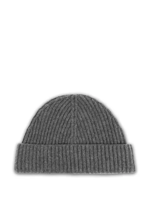 Jil Sander ribbed-knit beanie hat Grey J22ZZ0146J14848