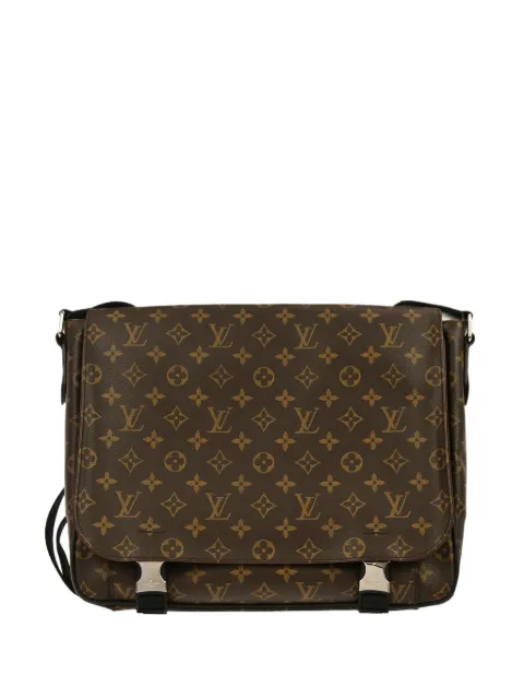 Louis Vuitton Pre-Owned 2014 Monogram Macassar Clarence shoulder bag Brown 136471