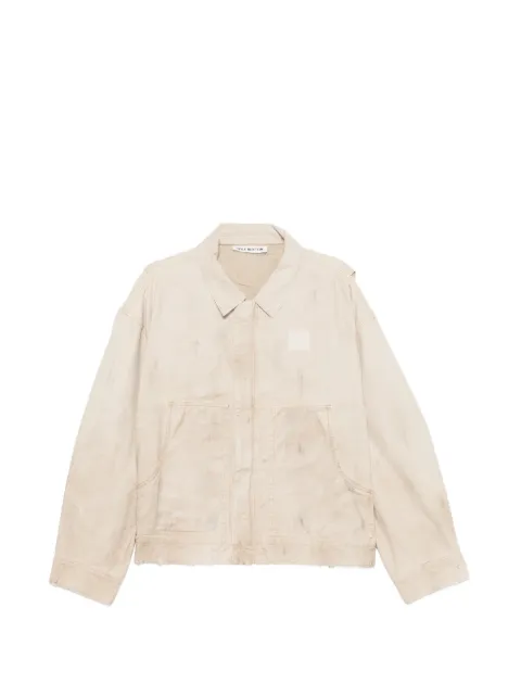 COLE BUXTON distressed panelled jacket Neutrals SS26DRCJ150