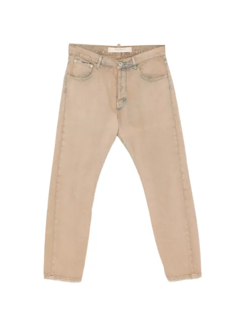 YES LONDON faded straight-leg jeans Neutrals XJ3231