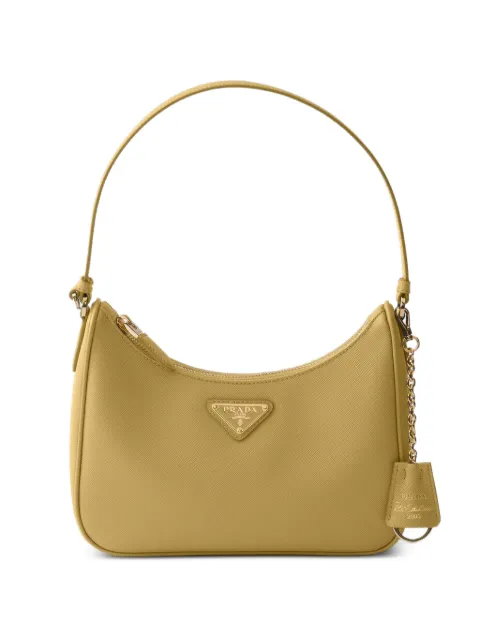 Prada Re-Edition 2005 Saffiano leather mini-bag Yellow 1N204TNZV