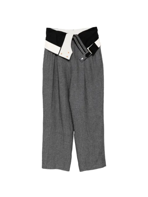 Bed J.W. Ford two waists trousers Grey 26SSBPT04