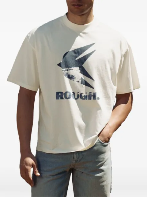 ROUGH. Aetos graphic-print T-shirt White SS26RGH013