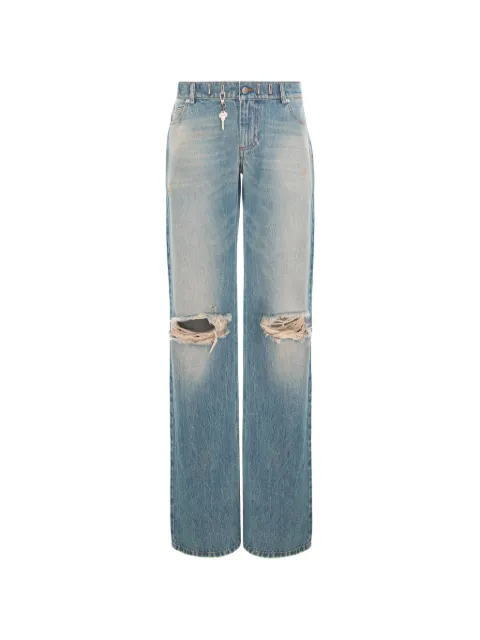 Seen Users Chatelaine distressed jeans Blue SEEN12TRS03