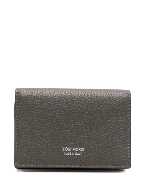 TOM FORD leather cardholder Grey Y0277LCL158S