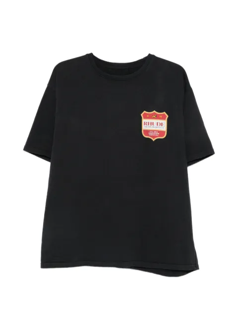 RHUDE Filtaro Crest T-shirt Black RHFW26TT01012
