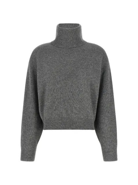 Brunello Cucinelli Monile ribbed sweater Grey M16129313PC074
