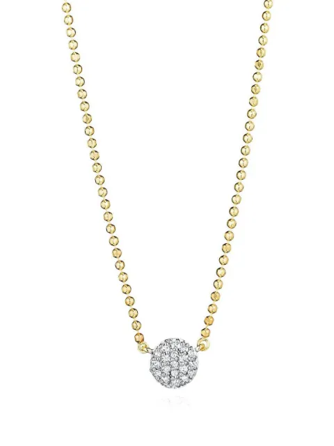 PHILLIPS HOUSE micro Infinity diamond necklace Gold N20023DY