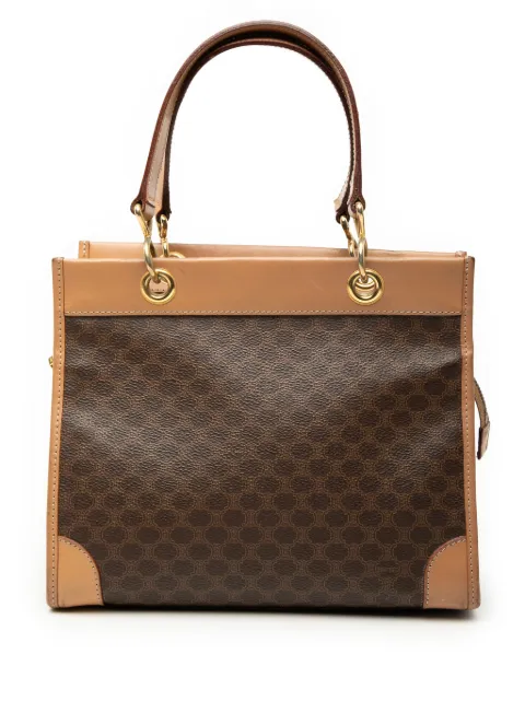 Celine Pre-Owned 2014 Macadam Coated Canvas tote bag Brown G2T58WXLHHBZOYBM