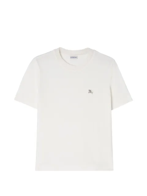 Burberry Knight jewel cotton T-shirt White 8127230