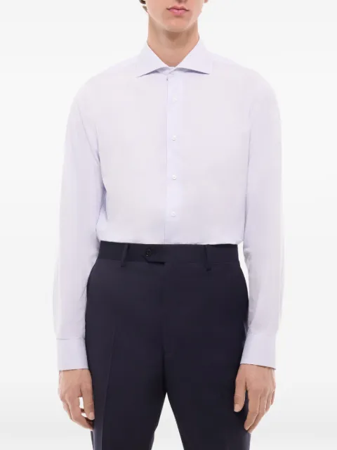 FURSAC long-sleeve cotton shirt Blue FHPCH00356