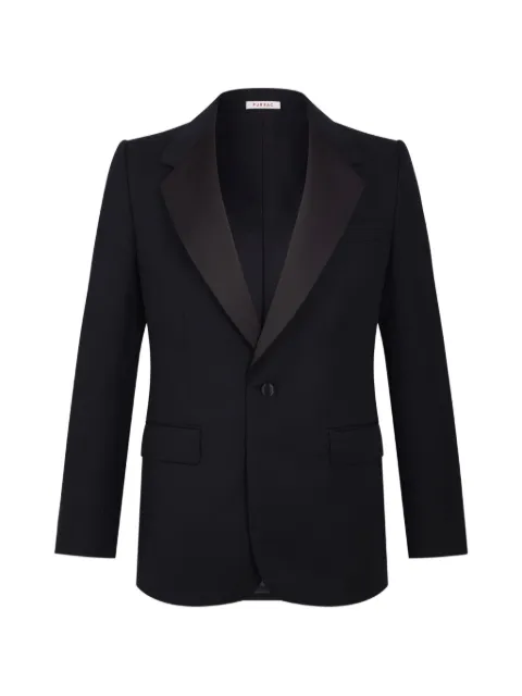 FURSAC peak-lapel blazer Black FHPVE00291