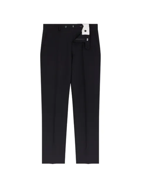 FURSAC virgin wool tailored trousers Black FHPPA00283