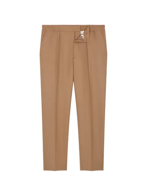 FURSAC pleated straight-leg trousers Neutrals FHPPA00291