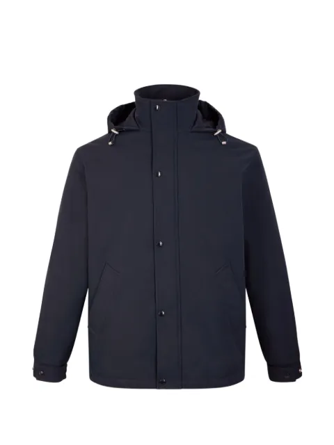 FURSAC hooded zip-up jacket Blue FHPOU00133