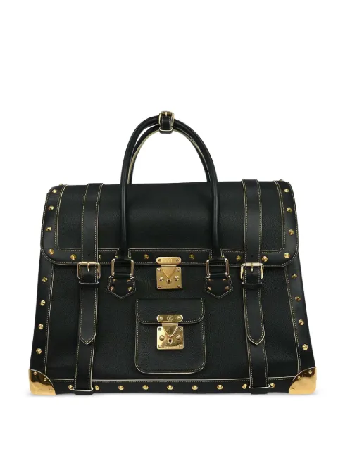 Louis Vuitton Pre-Owned 2003 studded leather handbag Black 187389