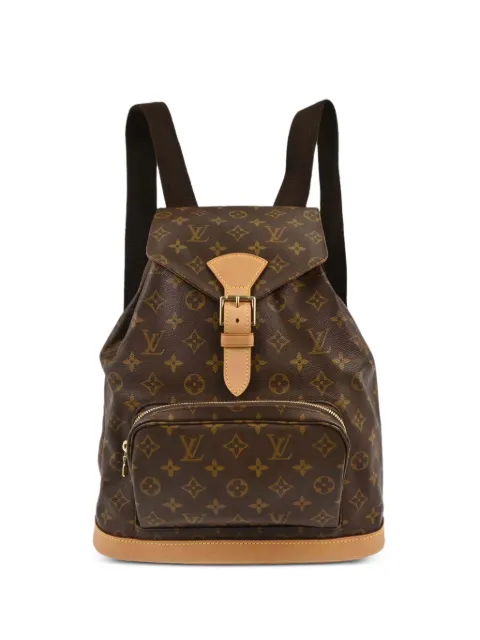 Louis Vuitton Pre-Owned 2000 Montsouris GM backpack Brown 136470