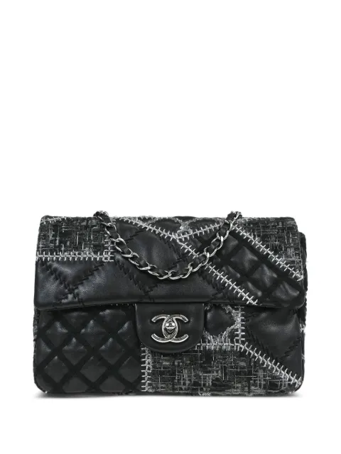 CHANEL Pre-Owned 2011 Patchwork Stitch shoulder bag Black 166852